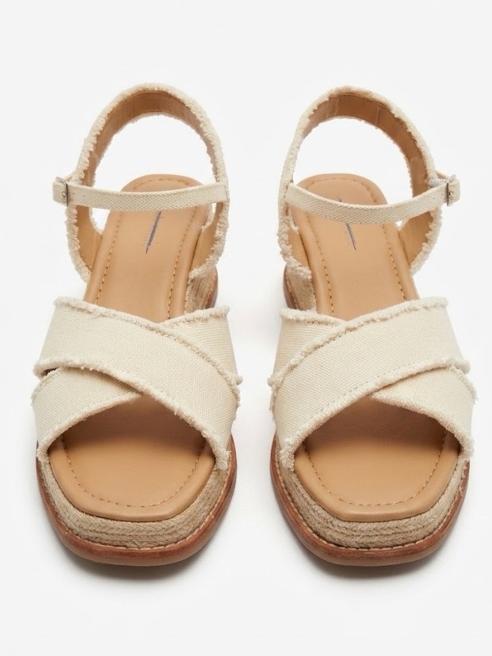 Anthropologie Splendid Danny Ankle Strap Espadrille Sandals NWOT - Picture 2 of 5